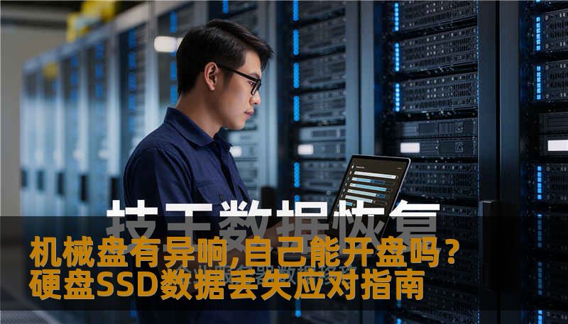 机械盘有异响,自己能开盘吗？硬盘SSD数据丢失应对指南