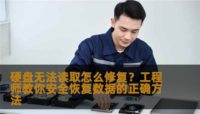 硬盘无法读取怎么修复？工程师教你安全恢复数据的正确方法