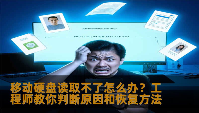 移动硬盘读取不了怎么办？工程师教你判断原因和恢复方法