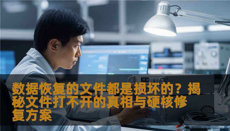 数据恢复的文件都是损坏的？揭秘文件打不开的真相与硬核修复方案