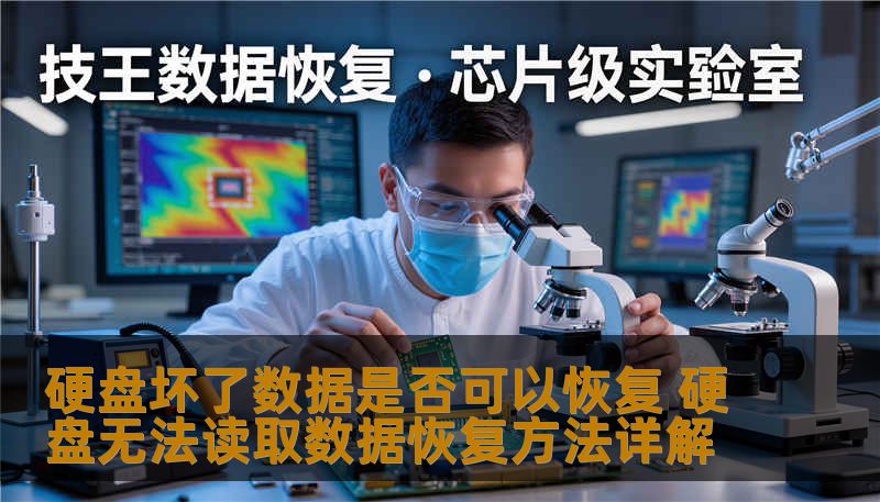硬盘坏了数据是否可以恢复 硬盘无法读取数据恢复方法详解