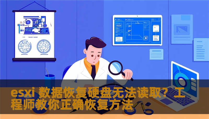 esxi 数据恢复硬盘无法读取？工程师教你正确恢复方法