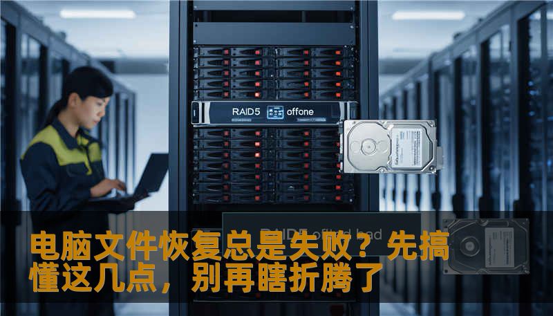 电脑文件恢复总是失败？先搞懂这几点，别再瞎折腾了