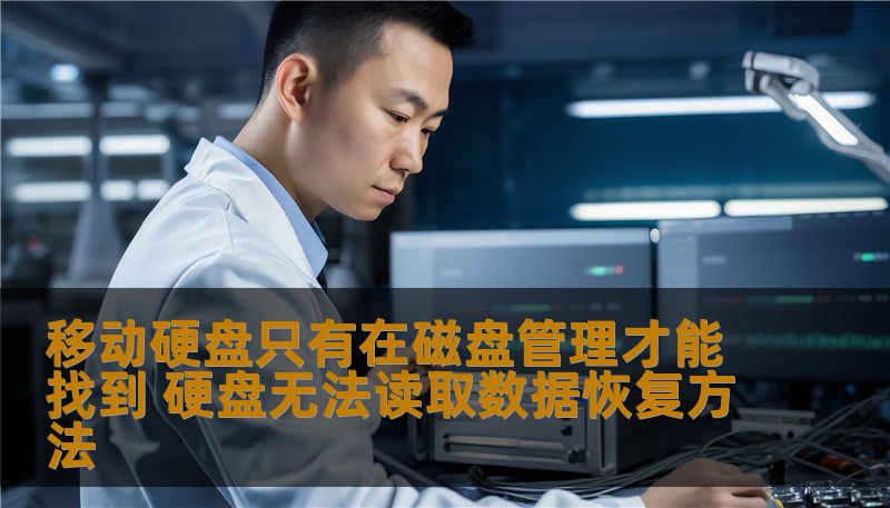 移动硬盘只有在磁盘管理才能找到 硬盘无法读取数据恢复方法