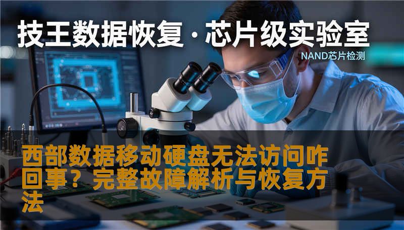 西部数据移动硬盘无法访问咋回事？完整故障解析与恢复方法
