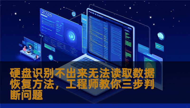 硬盘识别不出来无法读取数据恢复方法，工程师教你三步判断问题