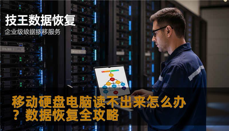 移动硬盘电脑读不出来怎么办？数据恢复全攻略