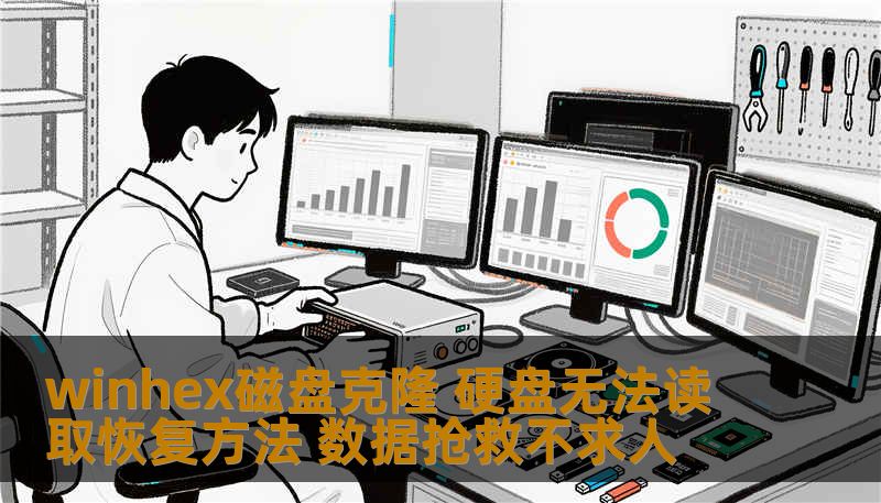 winhex磁盘克隆 硬盘无法读取恢复方法 数据抢救不求人
