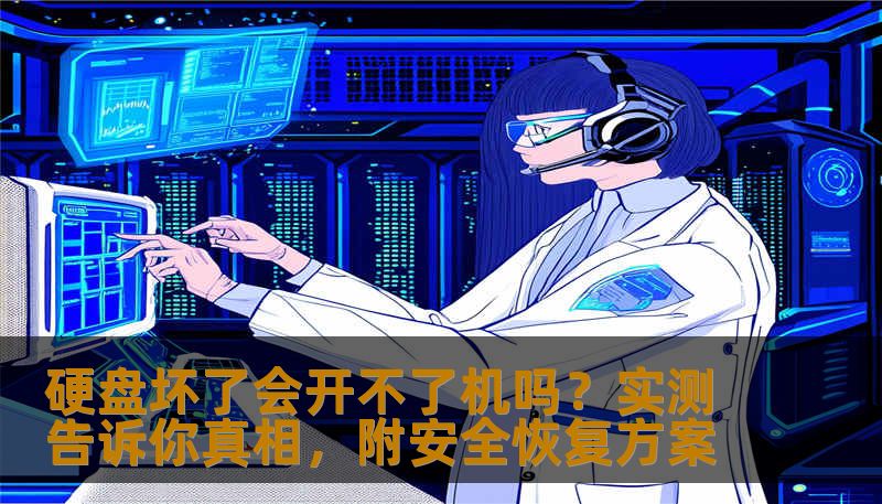 硬盘坏了会开不了机吗？实测告诉你真相，附安全恢复方案