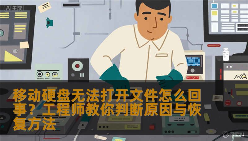 移动硬盘无法打开文件怎么回事？工程师教你判断原因与恢复方法