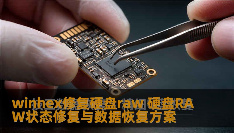 winhex修复硬盘raw 硬盘RAW状态修复与数据恢复方案