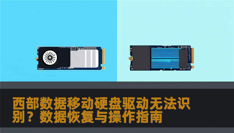 西部数据移动硬盘驱动无法识别？数据恢复与操作指南