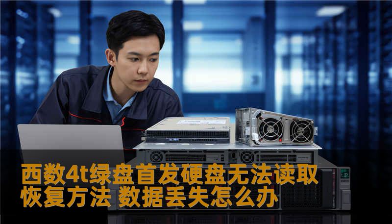 西数4t绿盘首发硬盘无法读取恢复方法 数据丢失怎么办