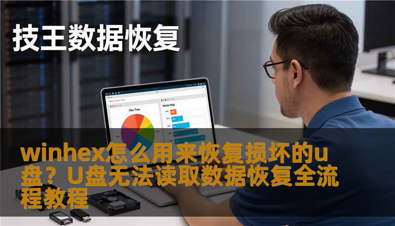 winhex怎么用来恢复损坏的u盘？U盘无法读取数据恢复全流程教程