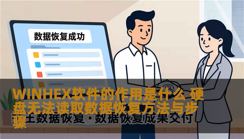WINHEX软件的作用是什么 硬盘无法读取数据恢复方法与步骤