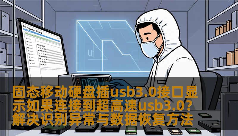 固态移动硬盘插usb3.0接口显示如果连接到超高速usb3.0？解决识别异常与数据恢复方法