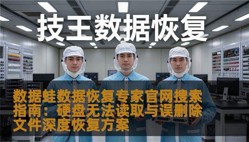 数据蛙数据恢复专家官网搜索指南：硬盘无法读取与误删除文件深度恢复方案