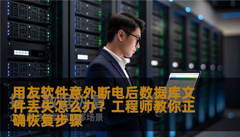 用友软件意外断电后数据库文件丢失怎么办？工程师教你正确恢复步骤