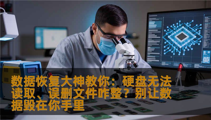 数据恢复大神教你：硬盘无法读取、误删文件咋整？别让数据毁在你手里