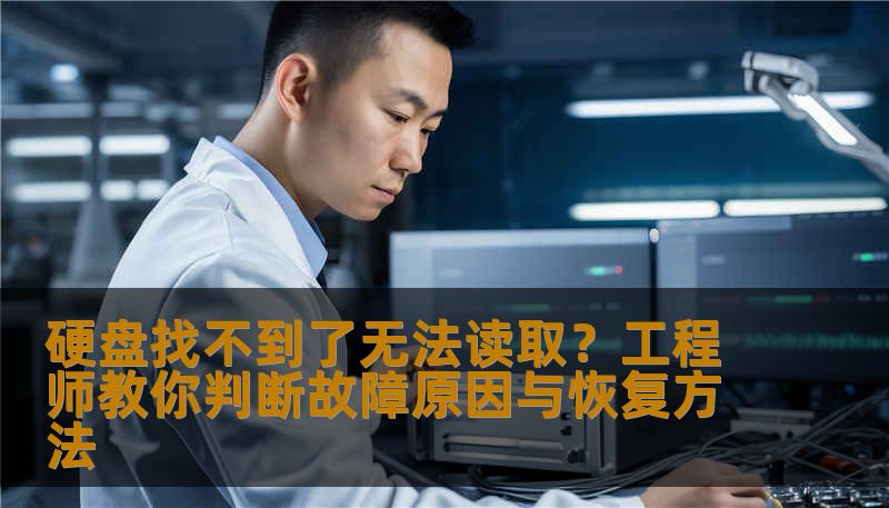 硬盘找不到了无法读取？工程师教你判断故障原因与恢复方法