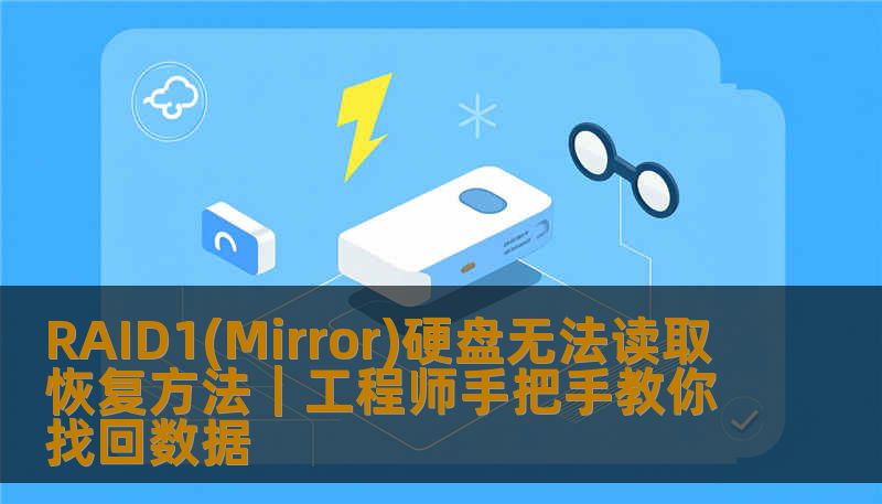RAID1(Mirror)硬盘无法读取恢复方法｜工程师手把手教你找回数据