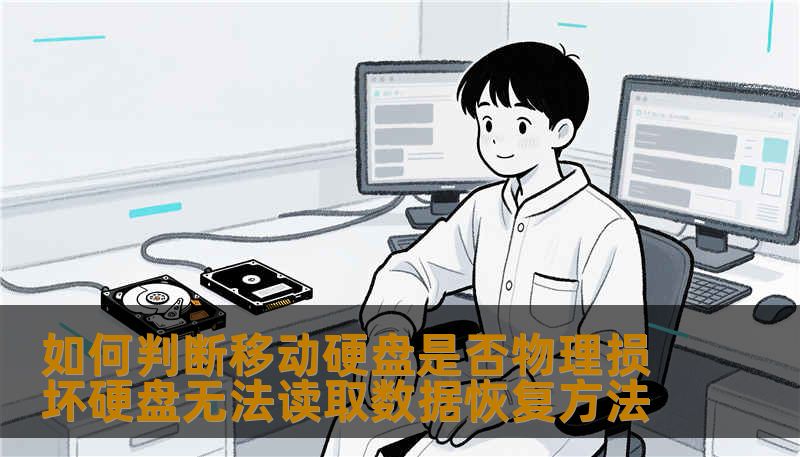 如何判断移动硬盘是否物理损坏硬盘无法读取数据恢复方法