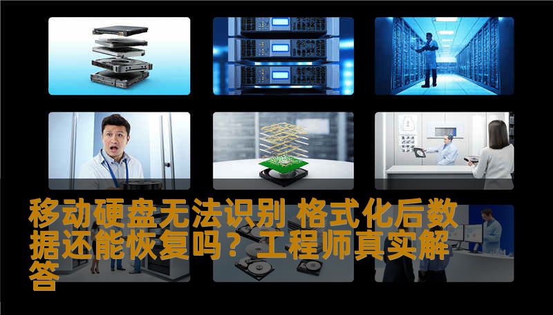 移动硬盘无法识别 格式化后数据还能恢复吗？工程师真实解答