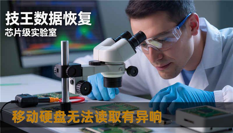 移动硬盘无法读取有异响