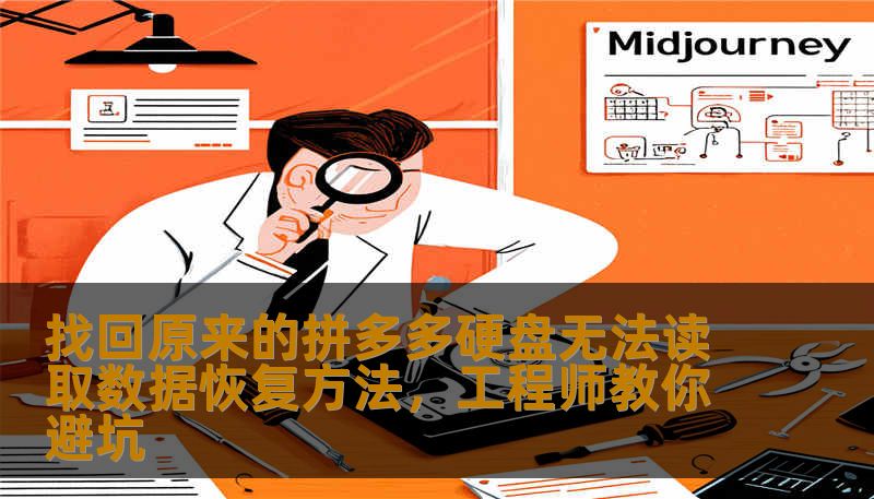 找回原来的拼多多硬盘无法读取数据恢复方法，工程师教你避坑