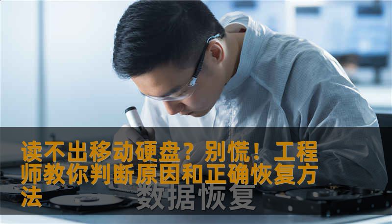 读不出移动硬盘？别慌！工程师教你判断原因和正确恢复方法