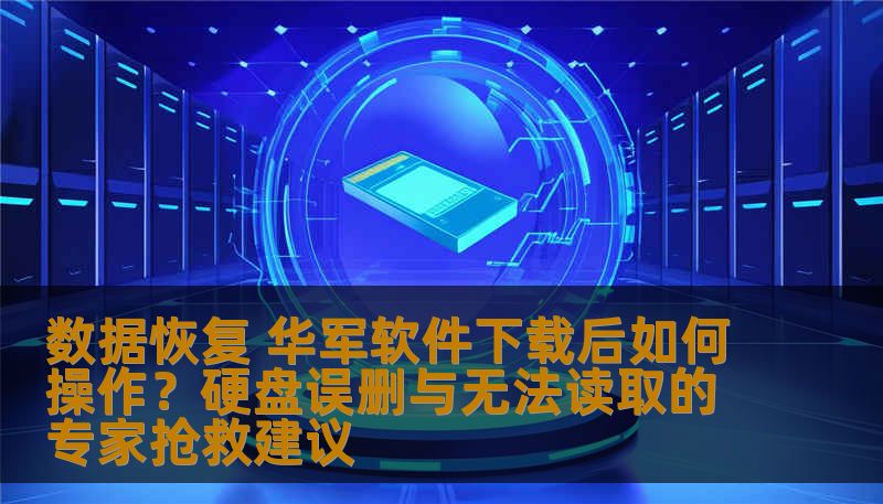 数据恢复 华军软件下载后如何操作？硬盘误删与无法读取的专家抢救建议