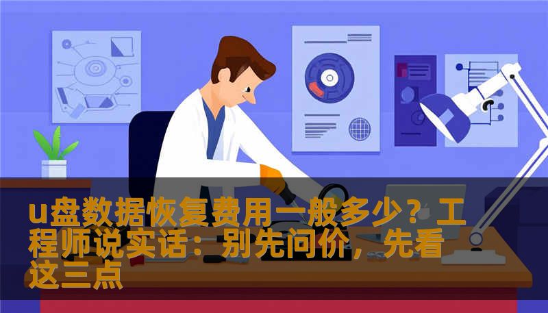 u盘数据恢复费用一般多少？工程师说实话：别先问价，先看这三点