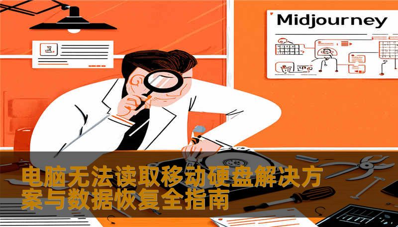 电脑无法读取移动硬盘解决方案与数据恢复全指南