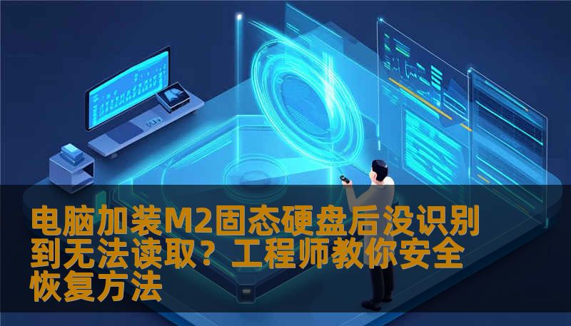 电脑加装M2固态硬盘后没识别到无法读取？工程师教你安全恢复方法