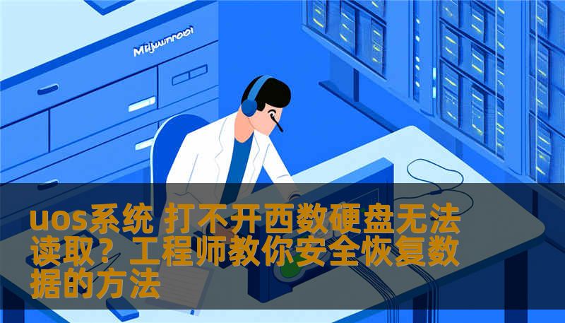 uos系统 打不开西数硬盘无法读取？工程师教你安全恢复数据的方法