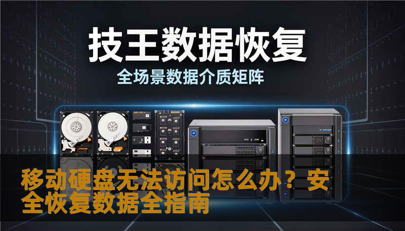 移动硬盘无法访问怎么办？安全恢复数据全指南