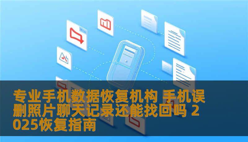 专业手机数据恢复机构 手机误删照片聊天记录还能找回吗 2025恢复指南