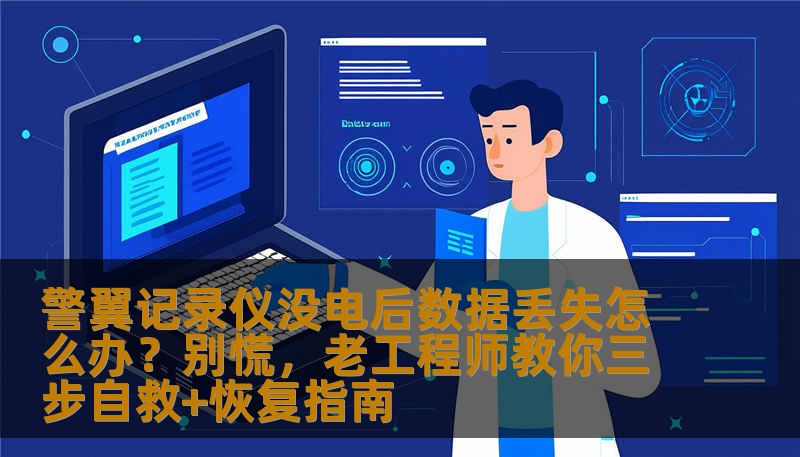警翼记录仪没电后数据丢失怎么办？别慌，老工程师教你三步自救+恢复指南