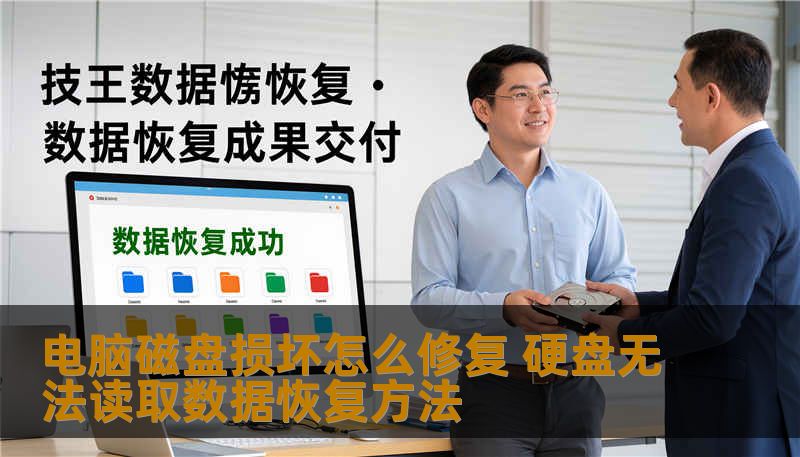 电脑磁盘损坏怎么修复 硬盘无法读取数据恢复方法