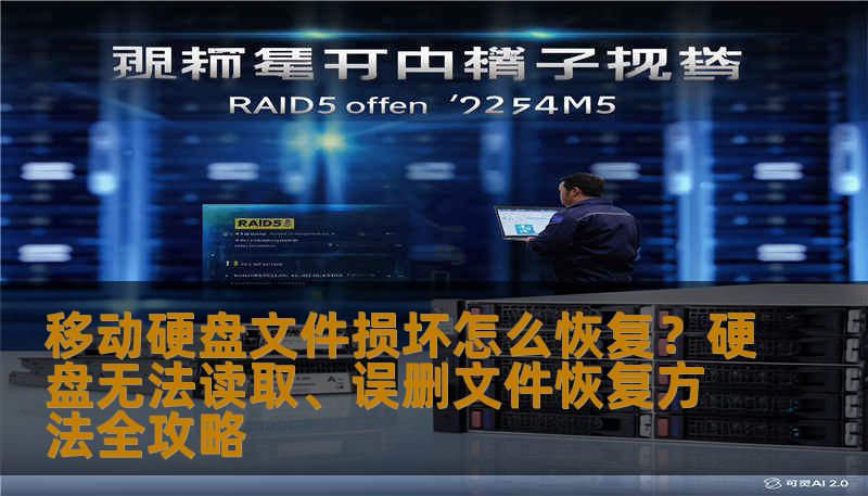 移动硬盘文件损坏怎么恢复？硬盘无法读取、误删文件恢复方法全攻略