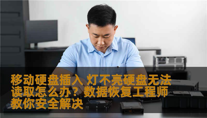 移动硬盘插入 灯不亮硬盘无法读取怎么办？数据恢复工程师教你安全解决