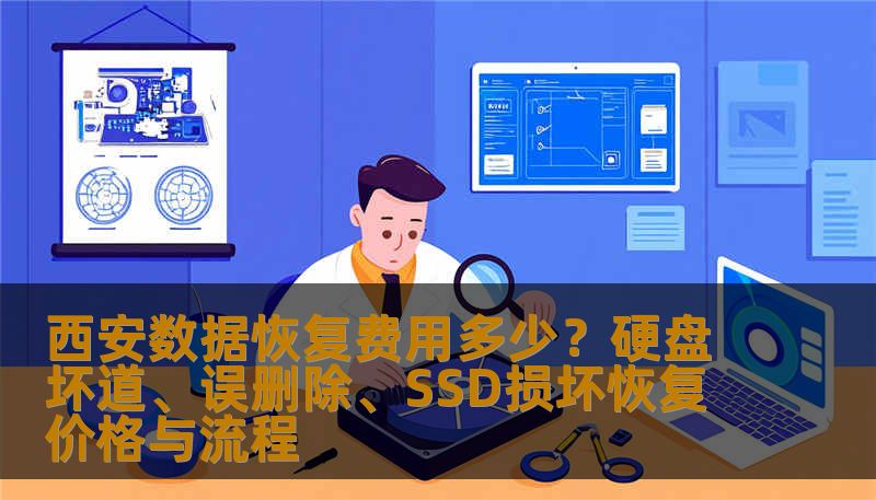 西安数据恢复费用多少？硬盘坏道、误删除、SSD损坏恢复价格与流程