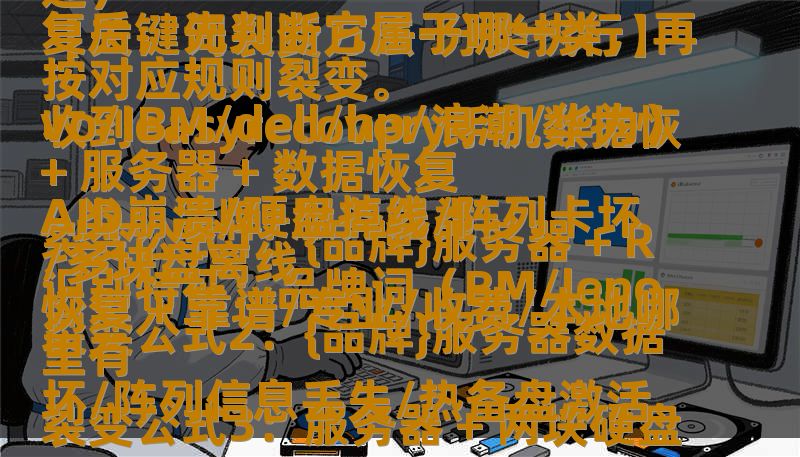 、、。

【关键词裂变方法-分类执行】（写文章前必须先执行，禁止跳过）

收到easyrecovery手机数据恢复后，先判断它属于哪一类，再按对应规则裂变。

A类：品牌+服务器类
识别特征：品牌词（BM/lenovo/IBM/dell/hp/浪潮/华为）+ 服务器 + 数据恢复
裂变公式1：{品牌}服务器 + RAID崩溃/硬盘掉线/阵列卡坏/多块盘离线
裂变公式2：{品牌}服务器数据恢复 + 靠谱/专业/收费/本地哪里有
裂变公式3：服务器 + 两块硬盘坏/阵列信息丢失/热备盘激活