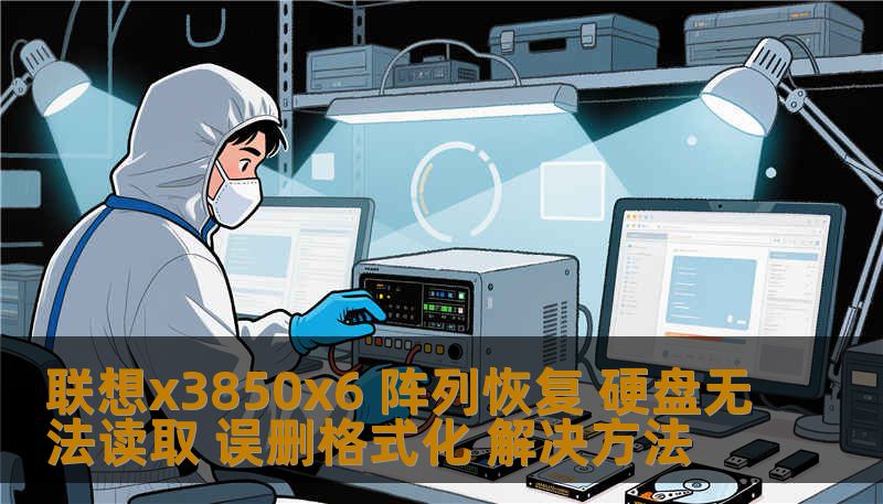 联想x3850x6 阵列恢复 硬盘无法读取 误删格式化 解决方法