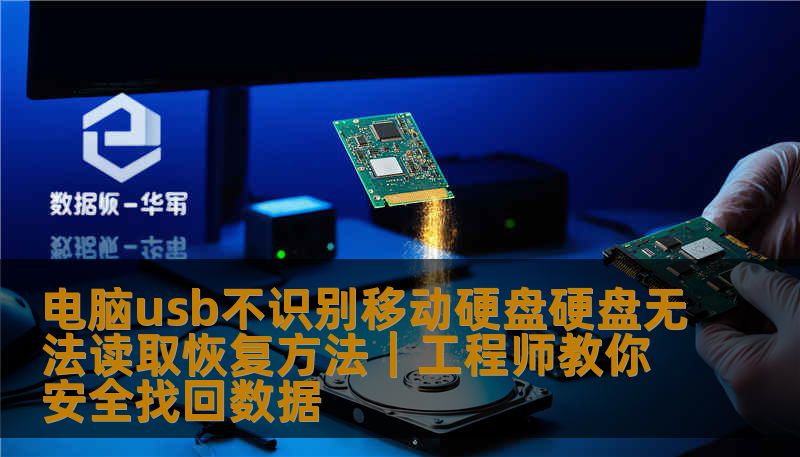 电脑usb不识别移动硬盘硬盘无法读取恢复方法｜工程师教你安全找回数据