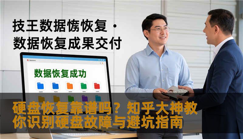 硬盘恢复靠谱吗？知乎大神教你识别硬盘故障与避坑指南