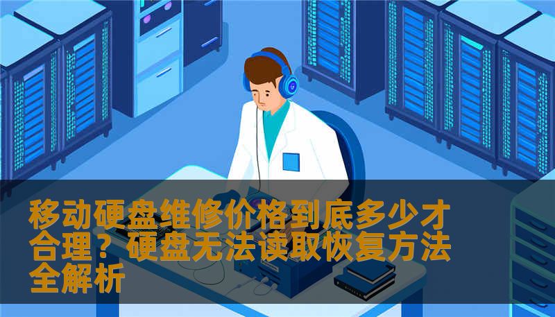 移动硬盘维修价格到底多少才合理？硬盘无法读取恢复方法全解析