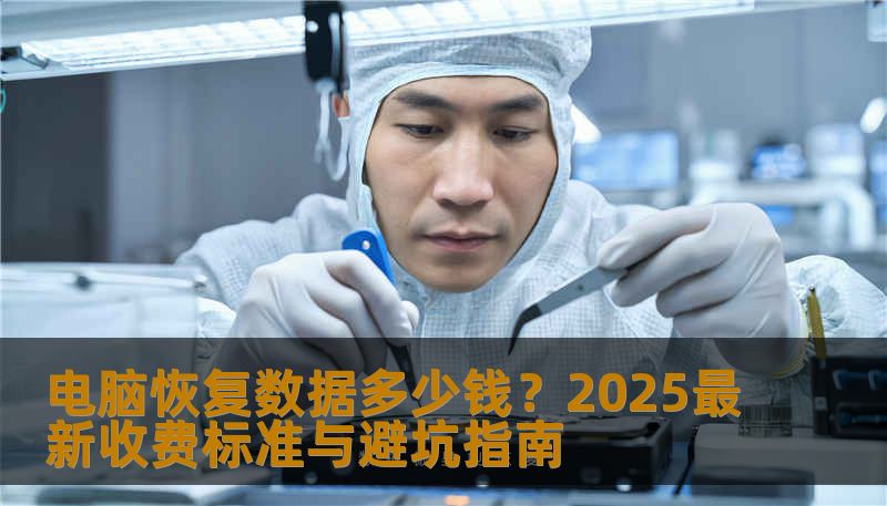 电脑恢复数据多少钱？2025最新收费标准与避坑指南