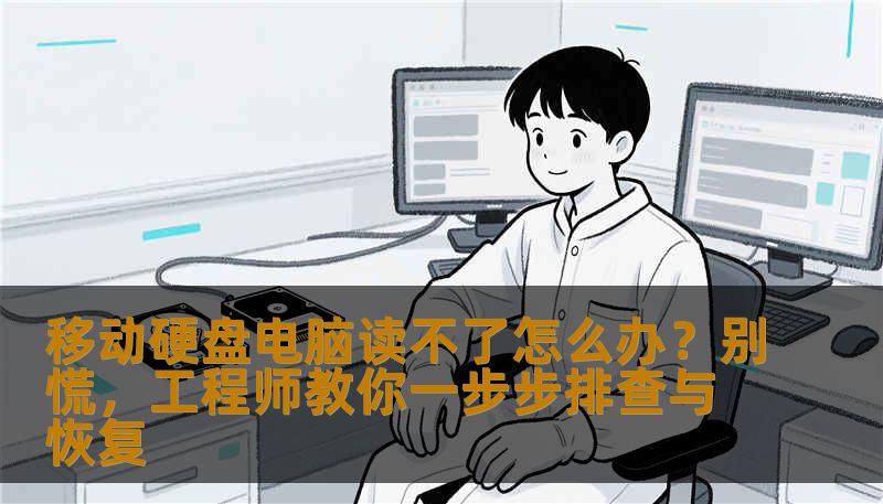 移动硬盘电脑读不了怎么办？别慌，工程师教你一步步排查与恢复