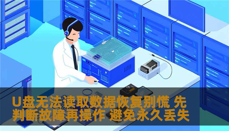 U盘无法读取数据恢复别慌 先判断故障再操作 避免永久丢失